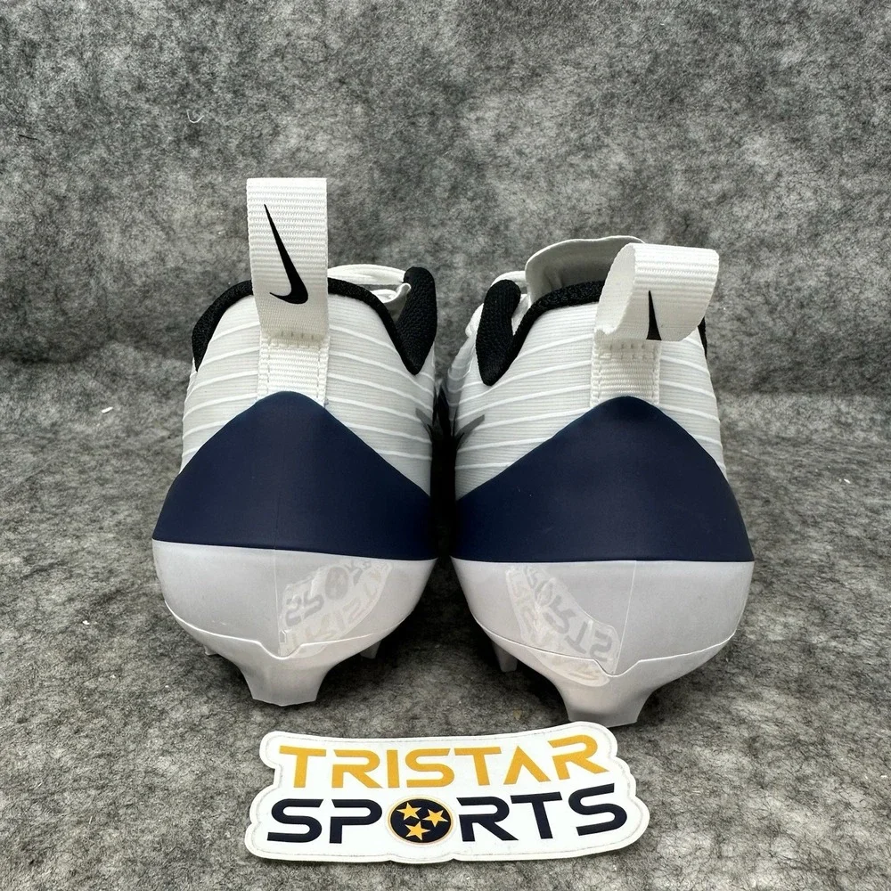 Nike Vapor Speed 3 Football Cleats Mens Size 7.5 White Navy Black HM8849-103